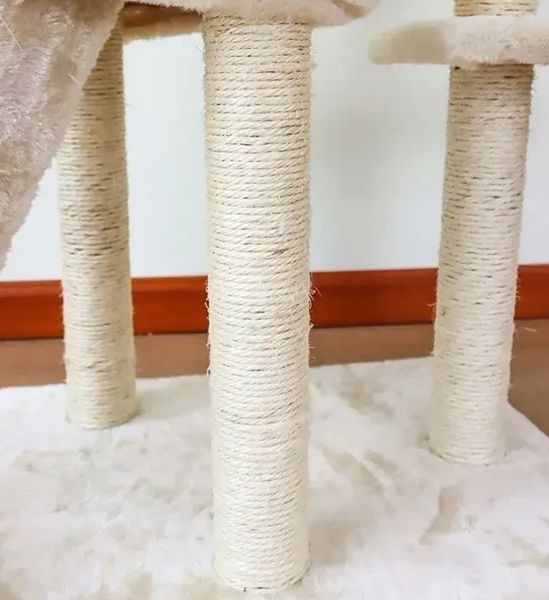 Домик когтеточка для кота. Игровой комплекс с когтеточкой т (MT05-2) - 135&times;49 см 17484 фото