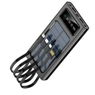 Павербанк на сонячній батареї POWER BANK 20000MAH Solar 08412 фото