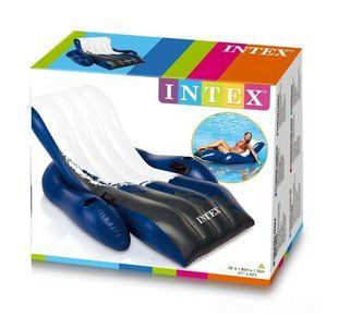 Надувне крісло шезлонг для плавання Intex 58868 58868 фото