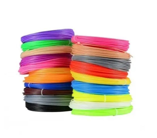 Комплект пластику для 3D ручки 20шт по 5м 02012 фото
