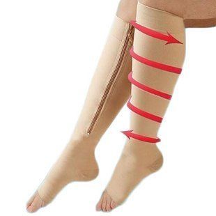 Компрессионные гольфы Zip Sox, носки от варикоза зип сокс 02558 фото