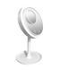 Косметическое настольное зеркало для макияжа с подсветкой и вентилятором LED FAN MIRROR 62013 фото 1