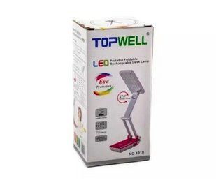 Лампа настільна акумуляторна світлодіодна TopWell 1018 01018 фото