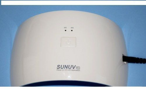 Лампа SUNUV 9c , UV-LED 24Ватів, таймер, датчик руху, сушіння 5 пальців 04373 фото