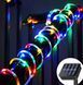 Світлодіодна гірлянда "Трубка" 10m 100LED на сонячній батареї, різнобарвна 38993 фото 2