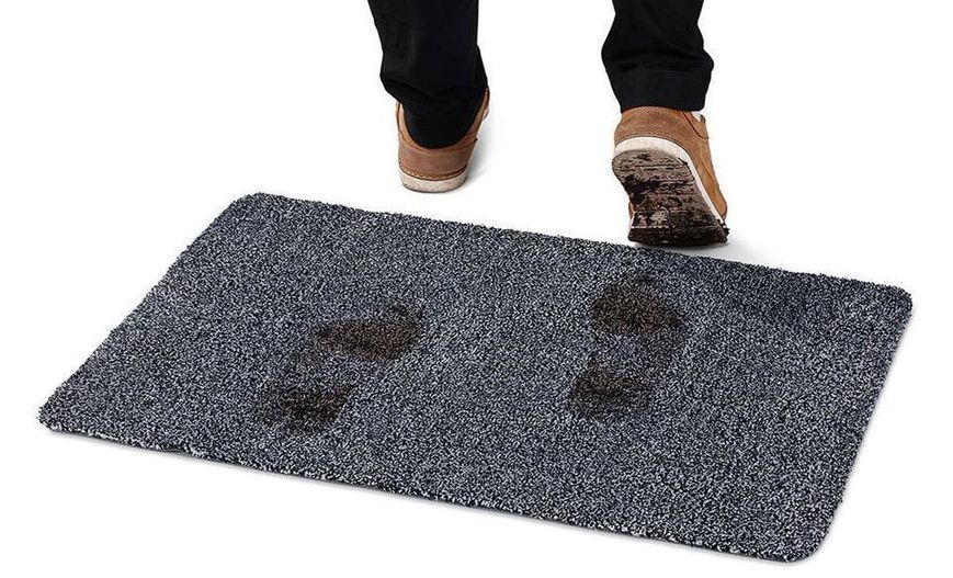 Придверний килимок Clean Step Mat, килимок брудозахисний 05155 фото
