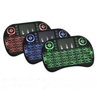 Клавіатура KEYBOARD wireless MWK08/i8 LED touch з підсвіткою, що світиться мініклавіатура 04467 фото
