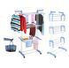 Складна сушарка для білизни Garment rack with wheels 00280 фото 4
