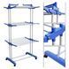 Складна сушарка для білизни Garment rack with wheels 00280 фото 1